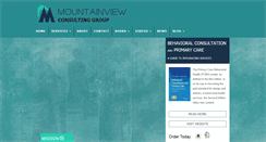 Desktop Screenshot of mtnviewconsulting.com